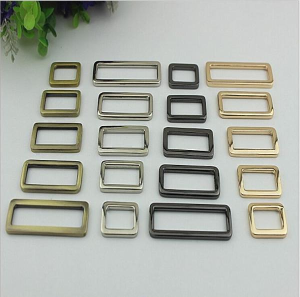 Wholesale Factory Made Thickness 3.5 MM Zinc Alloy Metal Square Buckle For