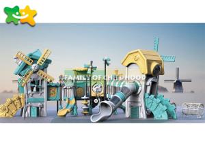 Wholesale Preschool Plastic Playground Slide For Toddlers Anti - Static Non Toxic Material from china suppliers