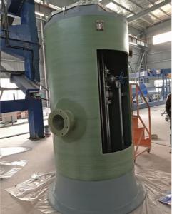 Wholesale City Construcion Rainwater Commercial Sewage Lift Station FRP Integrated Lifting Pump Station from china suppliers