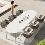 Outdoor table, leisure rattan chair, combination coffee shop chair, outdoor