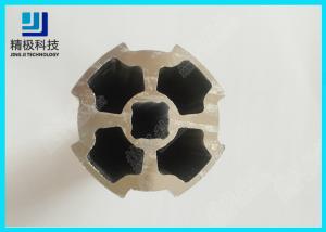 Wholesale 6063-T5 Plum Blossom Tubing Aluminium Alloy Pipe Silvery Oxidation Flower Pipe AL-M from china suppliers