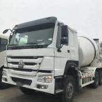 Howo 6x4 10 Wheeler Concrete Mixing Equipment Mobile Concrete Mixer Truck