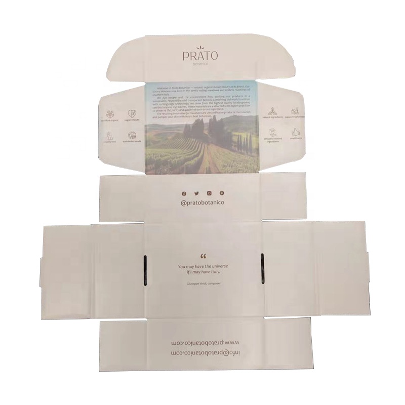 Eco Friendly Custom Corrugated Mailer Boxes For Cosmetic And Garment Packaging