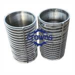 100 200 Micron Stainless Steel Wedge Wire Screen Aquaculture Drum Screen Filter