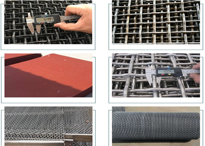 25mm 65Mn High Carbon Steel Wire Mining Vibrating Screen