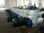Industrial Tubular Screw Conveyor Safety Customized Screw Length Maintenance -