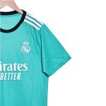 2021-2022 Retro Green Real Madrid Jersey Group Customization