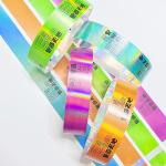 Factory Customization VIP Wristbands Glitter Shiny Laser Concert Music Festival