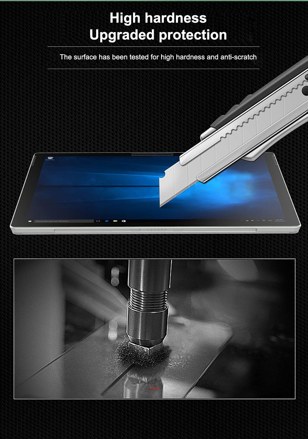 3D Tablet Tempered Glass Screen Protector for Mobile Phone Full Coverage Anti-Fingerprint High Quality Anti-Scratch