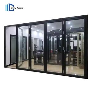 Wholesale Balcony Partition Tempered Glass Sliding Door With Aluminum Frame from china suppliers