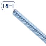 White Blue Zinc 3/8" Threaded Rod All Threaded Stud Carbon Steel Electro