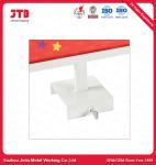 Advertising Board Supermarket Display Shelving White Q195 Steel