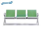 PU Injection Foam Waiting Room Furniture , Hospital Style Chairs For Three