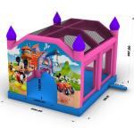 Commercial Inflatable Bouncer House Mickey Mouse Inflatable Jump Bouncy Castle