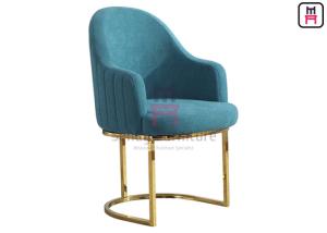 Wholesale Blue Velvet Cantilever Chair Stainless Steel Restaurant Chairs Indoor For Lobby from china suppliers