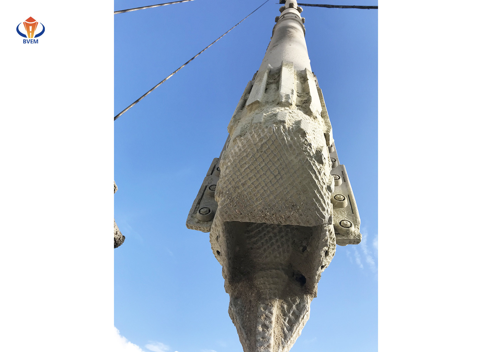 Soil Improvement Bottom Feed Vibroflot / Vibro Compaction Piling Device