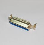 50 Pin Centronic Champe Solder Female Ribbon Connector With Board lock