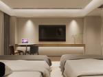 International Hotel Bedroom Furniture Wood Finish Customization Project