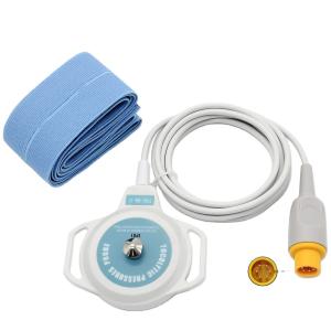 Wholesale US Fetal Monitor Toco Transducer 6pin Connector 2.2m Grey TPU Cable from china suppliers