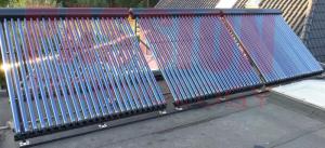 Wholesale High Efficiency Aluminum Alloy Silver Black Heat Pipe Solar Collectors 10 to 30 Tubes from china suppliers