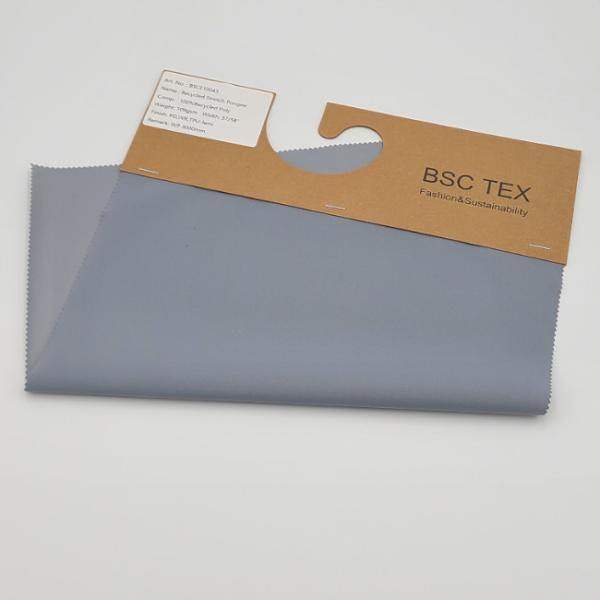 75D 58in Recycled Waterproof Fabric Plain Tpu Waterproof Membrane Mechanical