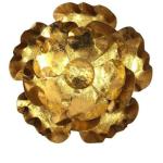 Large Indoor Flower Metal Wall Art Sculpture Weather Performance