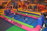 Giant Indoor Sport Game Inflatable Soccer Kick Field , Inflatable Court for