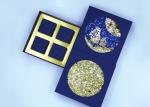 customizable Ivory board Premium Paper Box silver hot stamping