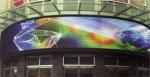 Lightweight Stable Bendable LED Display , Durable Flexible LED Panel Video
