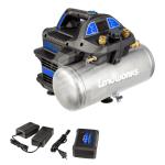 48V Brushless Motor System Cordless Air Compressor 25 Gallon Tank Capacity