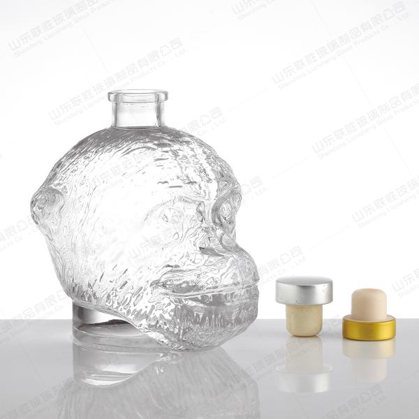 Clear Glass Bottle for Drinks Glass Oil Bottles Glass Wine Bottles