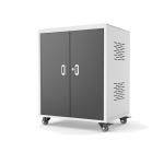 30pcs 4 Wheels Chromebook Storage Laptop Charging Cabinet Galvanized