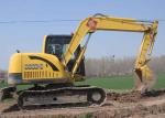 Compact Excavator Rental for Highway / Agricultural Land / Road Construction