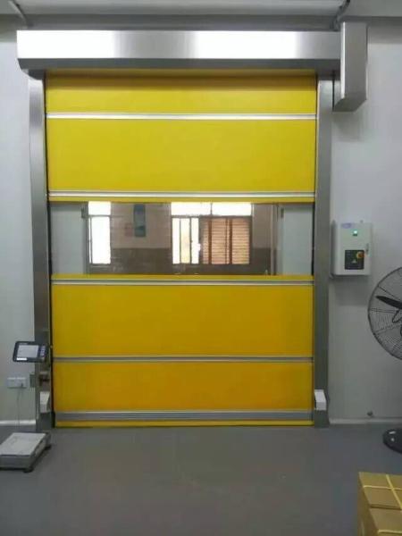 Wind Resistance High Speed Door Rapid Roller Doors 0.5-1.5m/S Opening Close