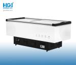 1.3KW 300L Deep Commercial Island Freezer Open Top 1300*700*900mm Frozon Food