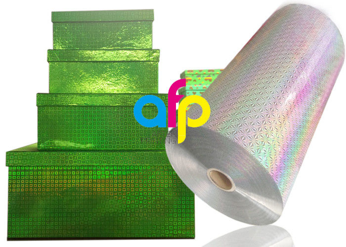 Laser Holographic Thermal Lamination Plastic Printed Metalized Film for Gift Packaging