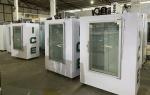 Commercial Large Ice Storage Containers Indoor Glass Door Ice Bag Storage
