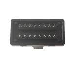 Stable OBD II OBD Car Connector 16 Pin 24V ABS Brass Materials