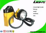 IP68 Waterproof LED Mining Lights 10.4Ah Cable SOS Low Power Warning Support