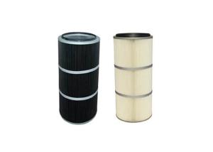 Wholesale 5um,0.5um,2um,0.2um Cylindrical Type Pleated Dust Filter Cartridge Reusabl from china suppliers