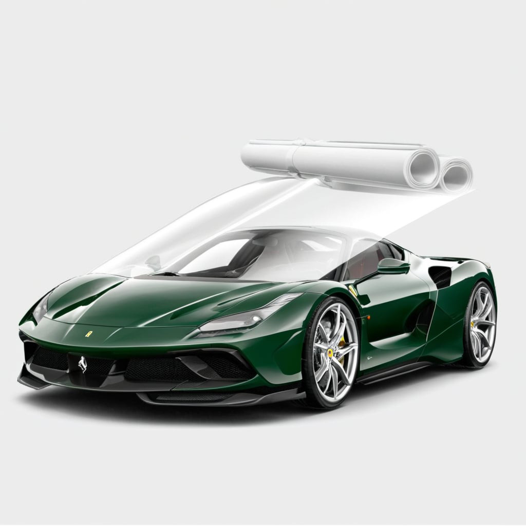 7.5 Mil Clear TPU Self Healing Anti-Dirty Self-Adhesive Car Paint Protection Film