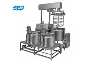 Wholesale 300L Ointment Manufacturing Machine Pharmaceutical Use Vacuum Emulsifying Mixer from china suppliers