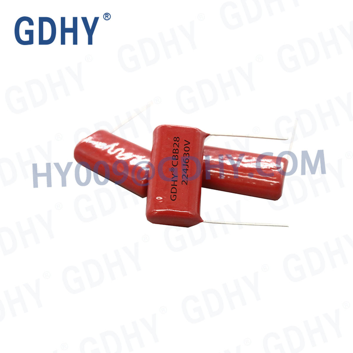 224nF Metallized Film Capacitors 630VDC 15MM Pitch