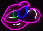 Custom neon sign fashion trend spectacles store shopping mall magnificent