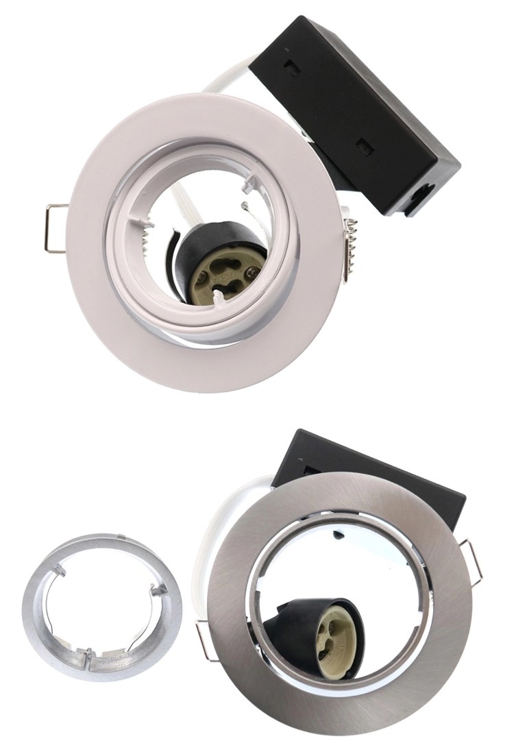 Commercial 5W Gu10 Spotlight Fixture Aluminum