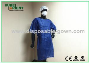 Wholesale One Time Use 45g/m2 Nonwoven Medical Patient Gown Without Sleeves from china suppliers