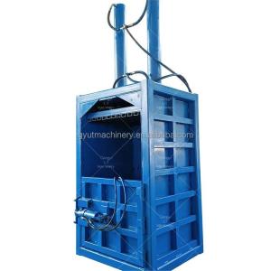 Wholesale Packaging Waste Paper Hydraulic Carton Compress Baler Packing Machine for Commodity from china suppliers