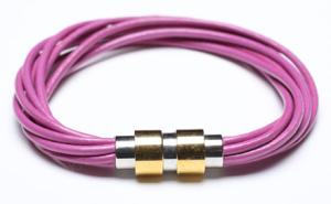 Wholesale Leather Bracelet, Stainless Steel Clasp, 8 Inches from china suppliers