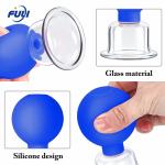 OEM Amazon hot 4 pieces Eye Face Silicone Vacuum Massage Cupping Kit small