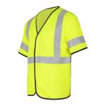 Motorcycle High Visibility Orange Safety Vest Clothing Bulk Multi Pockets